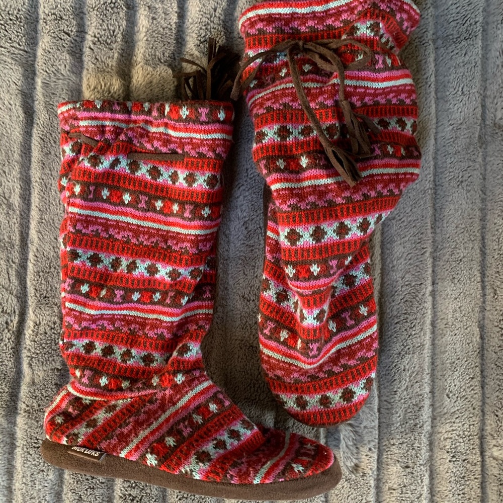 Muk Luks Gracie Tall Slipper Boots